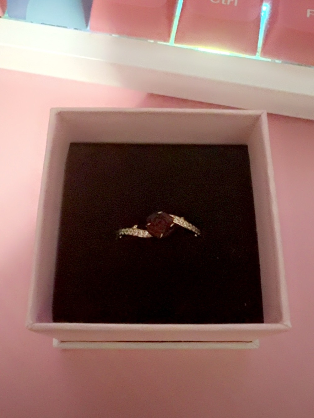 Disney Beauty and the Beast Enchanted Rose Ring  (UNWORN)